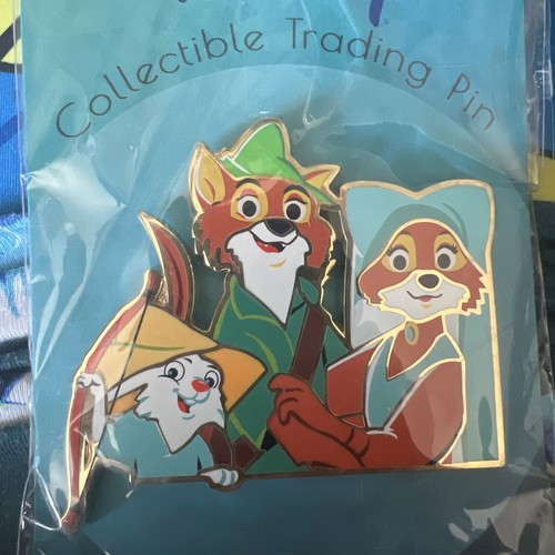 Disney Artland ROBIN HOOD Cut Out LE 250 Pin MAID MARIAN SKIPPY New! - Picture 1 of 1