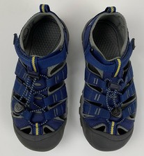 Keen Big Kids Newport H2 Sandals Hiking Washable Shoes Size 3 Blue