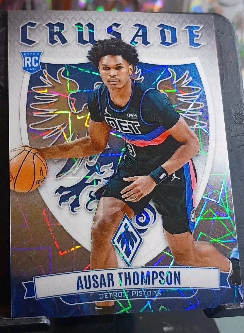 🥶23-24 Ausar Thompson (RC) Phoenix White Lazer Crusade /150🥶