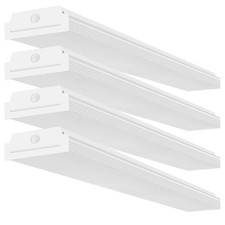 4FT LED Wraparound 40W Wrap Light, 4400Lm, 4000K Neutral White, 4 Foot Shop Ligh