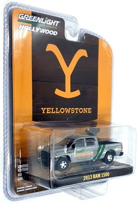 Greenlight 1/64 Scale 62030-A - 2013 Ram 1500 County Sheriff Yellowstone