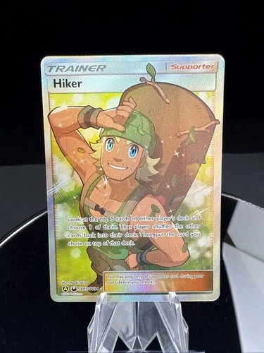 Hiker Shiny Holo Rare Hidden Fates: Shiny Vault SV85/SV94 NM