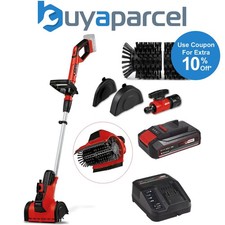 Einhell PICOBELLA Artificial Grass Brush Cleaner Astroturf 18V Cordless 1x2.5ah