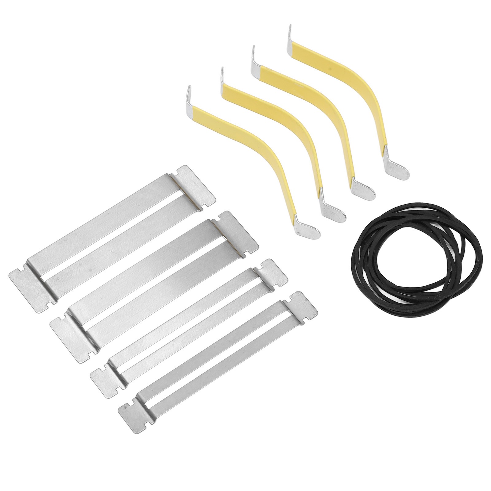 Metal Fingerboard Guards Guitar String Spreader Rubber Band For Dressing And Pol