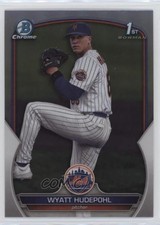 2023 Bowman Draft Chrome Refractor Wyatt Hudepohl #BDC-147 ia4