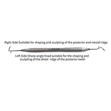 2-End Dental Composite Instrument Set! Filling Plugger Condenser Dentex DX-F-S03