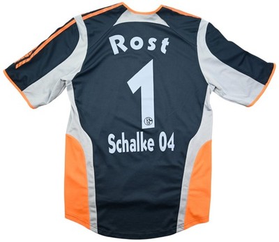 Adidas 2005-07 SCHALKE *ROST* GOALKEEPER SHIRT TRIKOT S