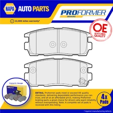 Brake Pads Set fits VAUXHALL ANTARA 2.4 Rear 06 to 15 Proformer 1605123 New