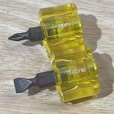 Snap On Mini Short Super Stubby Flat and Phillps Screwdriver Set SDP11B SDP1