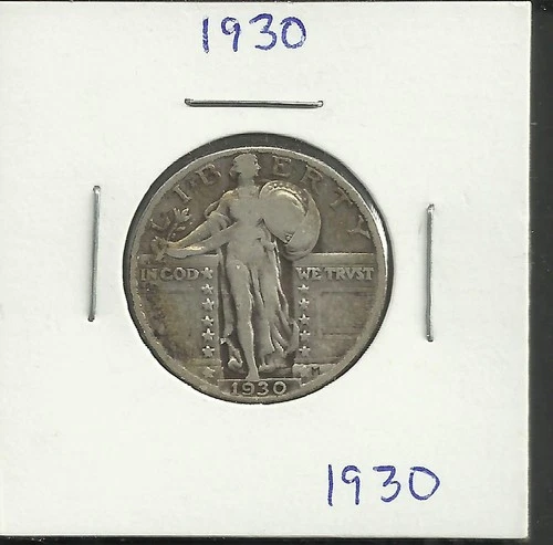 1930 Standing Liberty Quarter Dollar –Last Year of Issue - Great Coin/Price