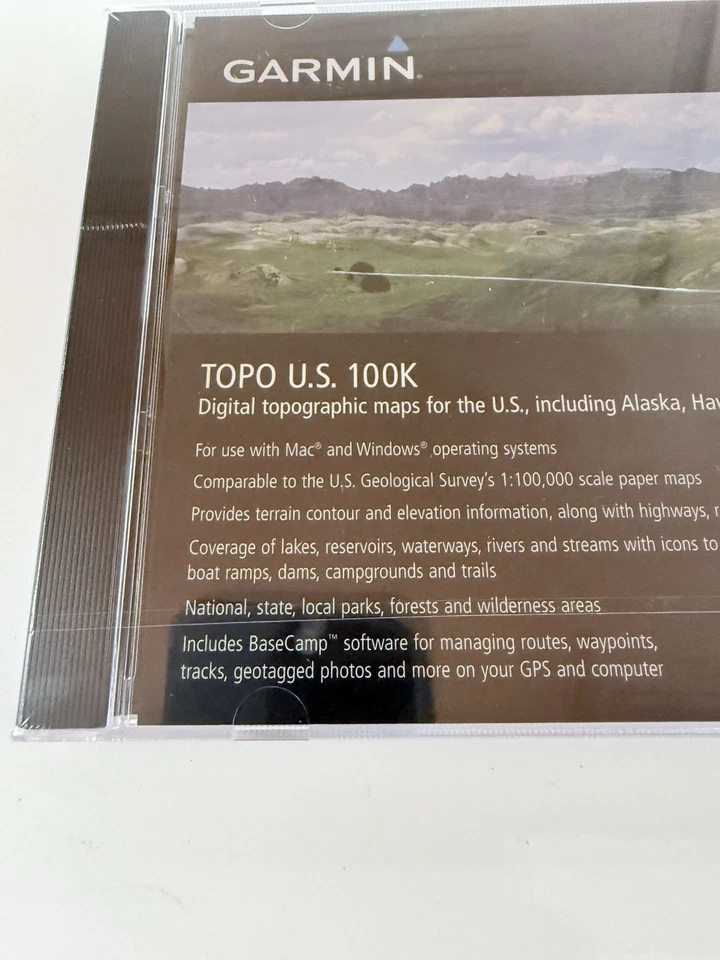 Garmin TOPO U.S. 100K DVD Maps Digital Topographical USA Alaska Hawaii & PR - Image 2 of 4