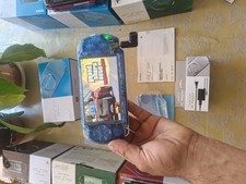Sony PSP 3000 transparent blue + UMD + Adapter tipe c