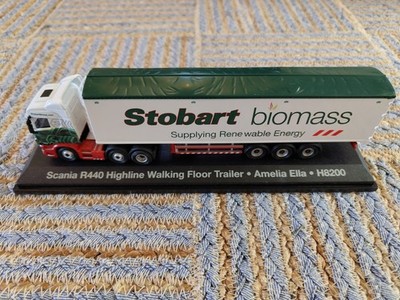 Eddie Stobart Scania R440 Biomass Amelia Ella H8200 1:76 Diecast Truck Model