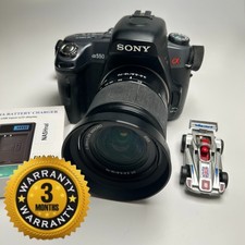 Sony Alpha A550 14.2MP DSLR Digital Camera Kit w/ 18-70mm lens, Good Condition.
