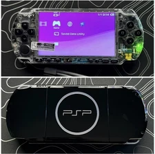Sony PSP 3000 Customized | 128 GB | New Shell | Charger +Case+ Ostent Battery