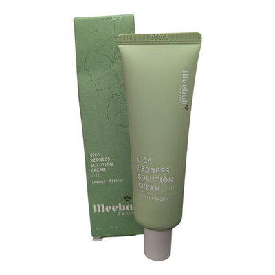 Meebak Cica Redness Solution Cream Lite, Correct + Soothe 1.7 fl oz
