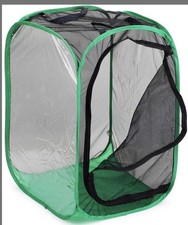 RESTCLOUD 36" Lrg Monarch Butterfly Habitat, Giant Collapsible Insect Mesh Cage