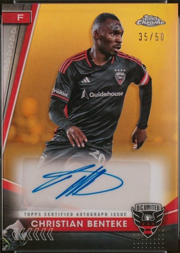 2024 Topps Chrome MLS #CA-CO Christian Olivera (RC) Auto LAFC Los