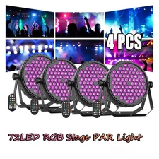 UKING 360W LED RGB Stage Lighting PAR Light DMX Party DJ Disco Light Effect