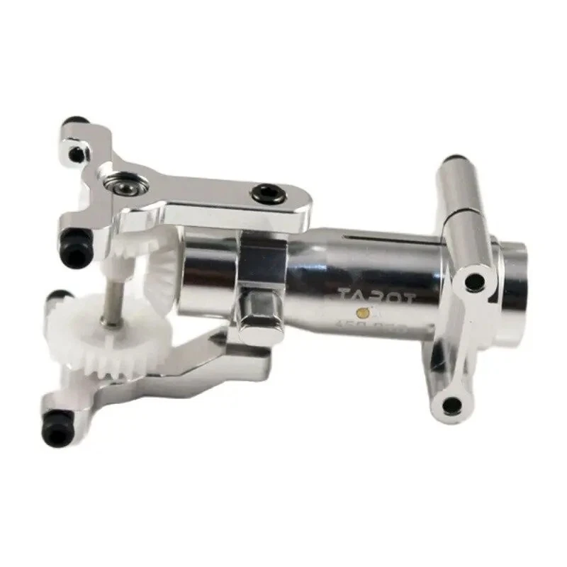 Helicopter Tail Boom Mount Silver Color Metal For Align T-rex 450 Torque Tube - Image 2 of 4