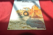 Massey Ferguson 50C Traktor Heckbagger Lader Dealer's Brosch&uuml;re Rcoh ver2