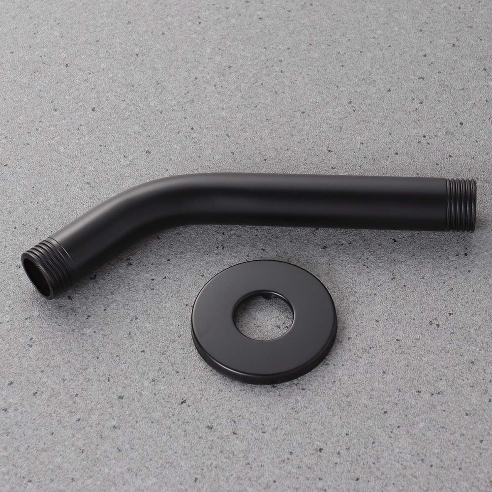 Stainless Steel Shower Arm Ceiling Bracket Adjustable Holder Tap