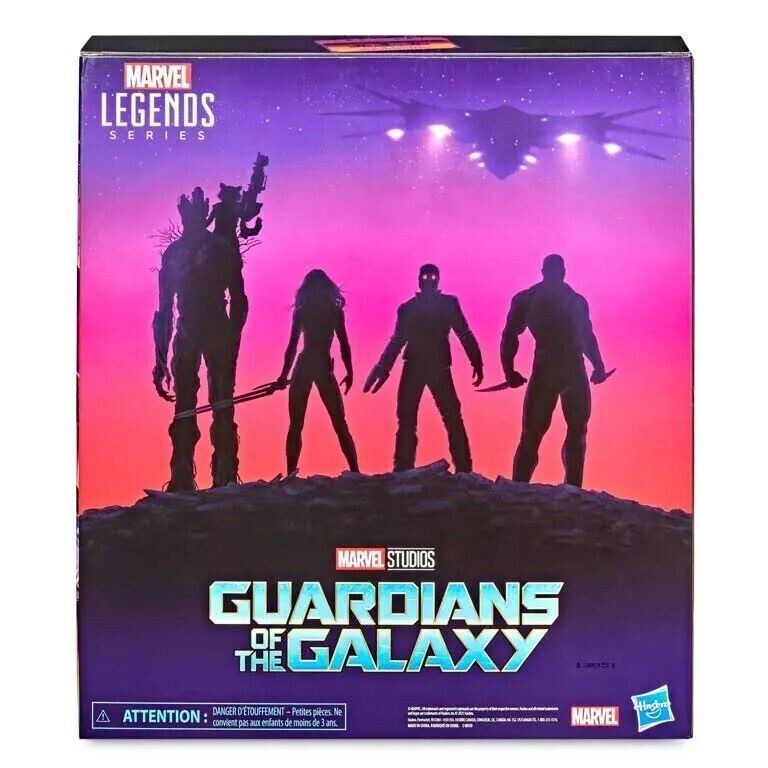 Marvel Legends Guardians of The Galaxy 6 Inch Action Figure Box Set - Guardians