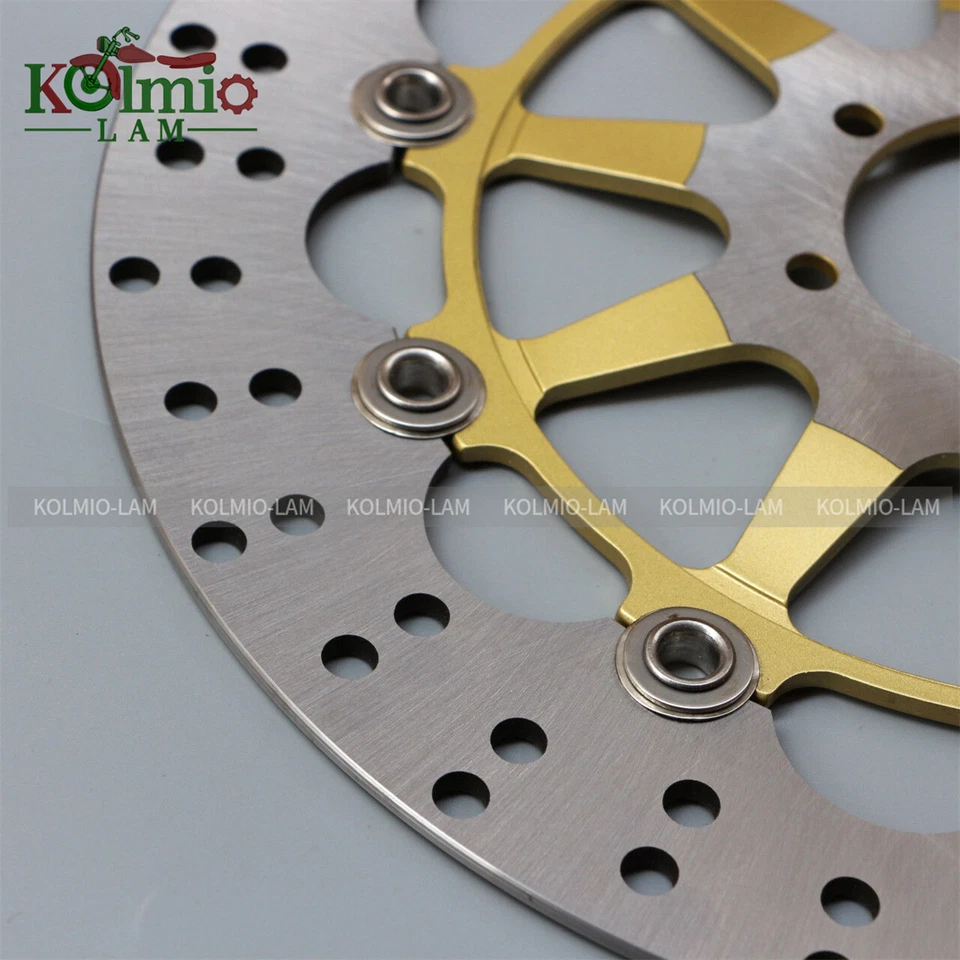 Rotores de disco de freno delanteros aptos para Ducati Supersport 400/620/800/750SS 900SS ST2 Foto 3 de 3