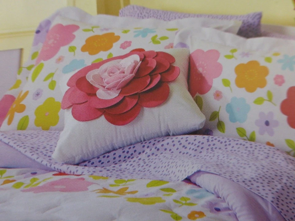 Juego de edredón doble, fundas y sábanas Circo Bloom Collection 5 piezas nuevo en paquete Foto 2 de 4