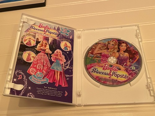 Barbie Lot of 5 - DVD Movie Collection - Magic Of The Rainbow - Princess Popstar - Picture 8 of 13