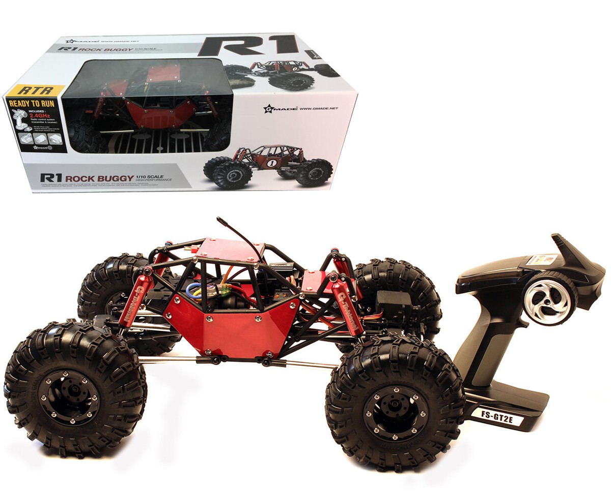 ホビーラジコン Gmade 1/10 R1 ROCK BUGGY RTR GMade 1/10 R1 Rock Buggy RTR Tube Frame 4WD Rock Crawler w/ 2.4GHz