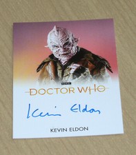 2022 Rittenhouse Doctor Who Series 11/12 autograph auto Kevin Eldon RIBBONS
