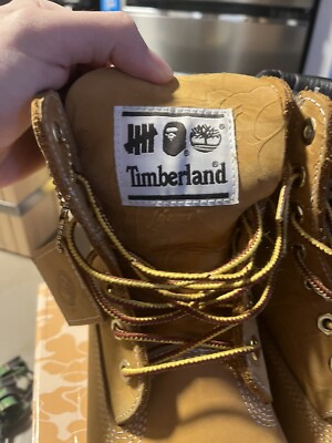 A Bathing Ape x Undefeated x Timberland 6 Inch 'Wheat' BAPE