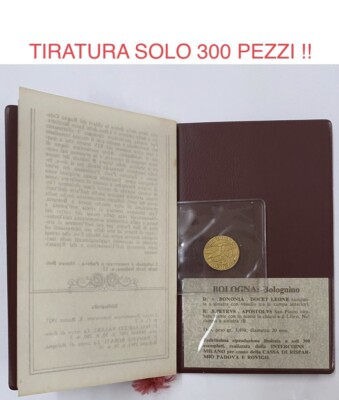 Moneta bolognino oro coniazione contemporanea Intercoins edizione