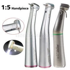Dentist 1:1 20:1 LED Fiber Optic Handpiece/ 1:5 Contra Angle Handpiece