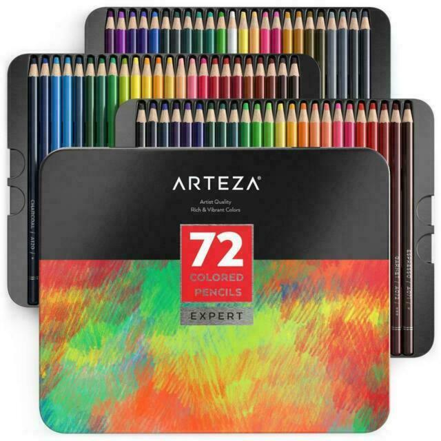 Arteza Professional 72 Colored Pencil Set - ARTZ-8072 for sale online