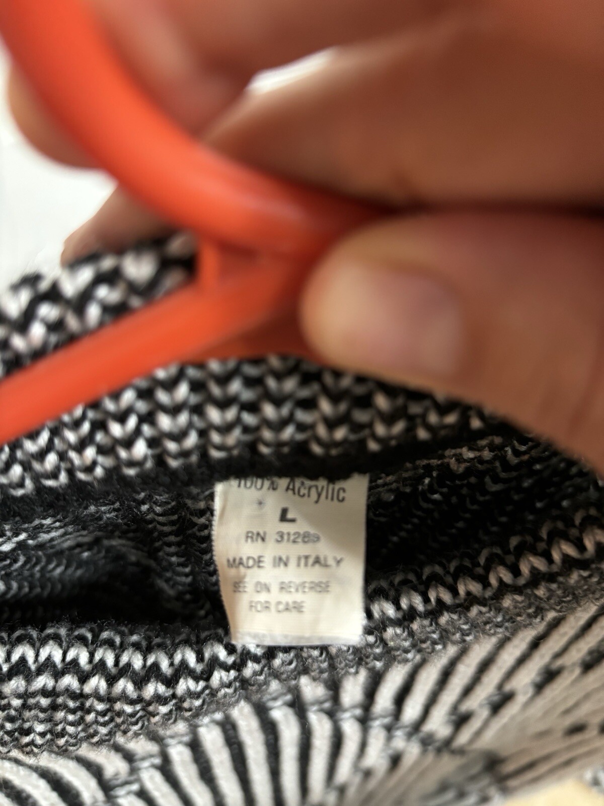 Gray men’s Diamond Pattern Sweater - image 6