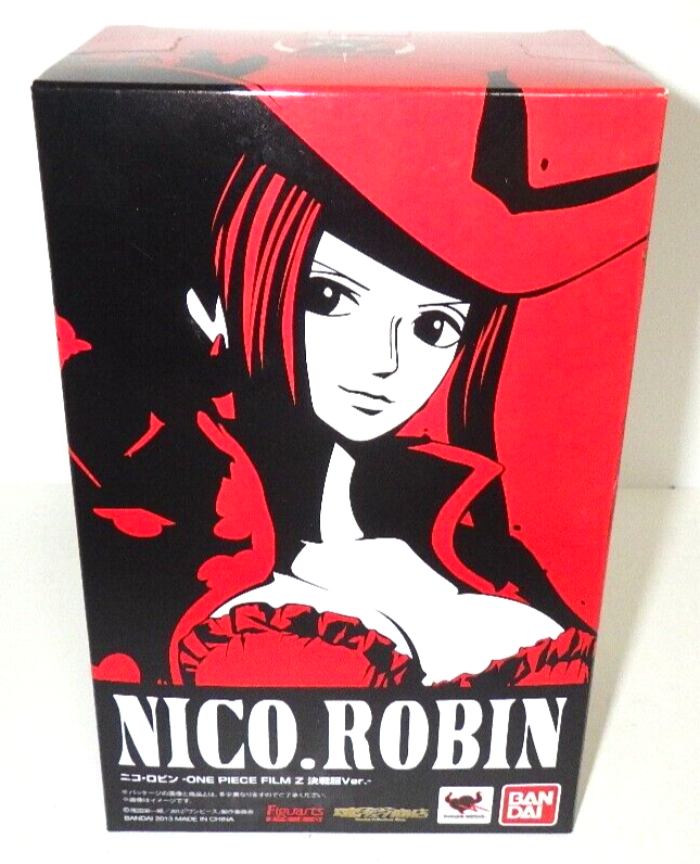 Nico Robin 9'' Anime One Piece Film Z 1/8 Scale POP Red Ver Action  Figure PVC Sexy Girl Toy