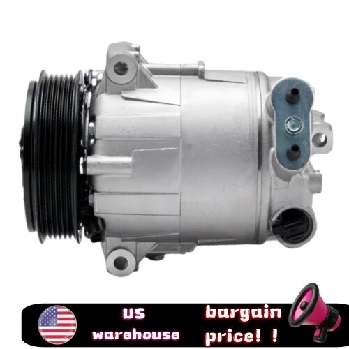 1x A/C Compressor & Clutche for Maserati Ghibli 2014 2015-2019 V6 3.0L PAG 46