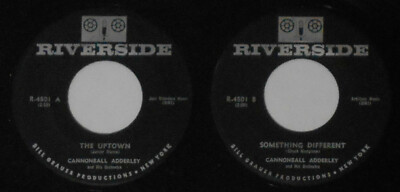 Cannonball Adderley - The Uptown/Something Different - U.S. 7'' vinyl