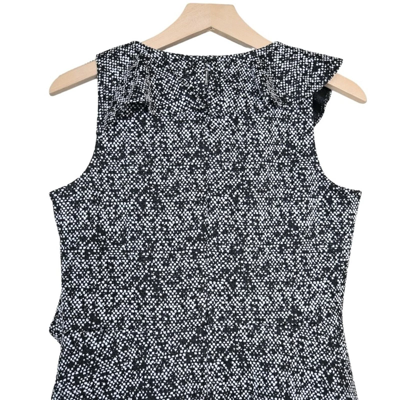 Abito Michael Michael Kors donna S jacquard aderente e svasato NUOVO