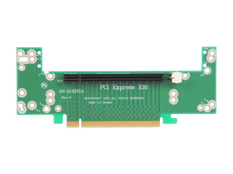 iStarUSA DD-666-2U-M 2U PCIe x16 to PCIe x16 Riser Card Middle Position - Image 2 of 4