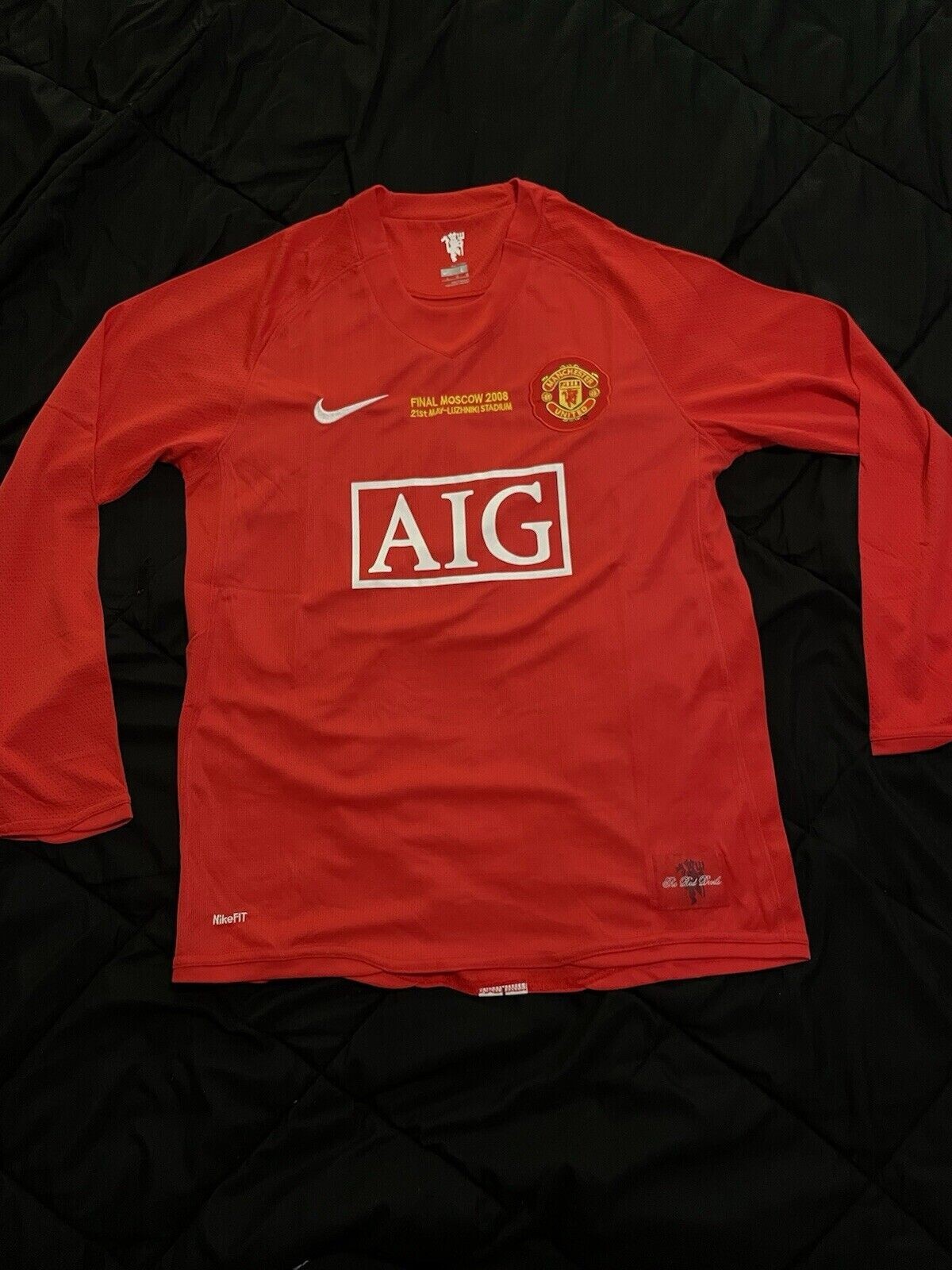 nike RETRO STYLE Manchester United 08/09 Home Men’s Jersey - Size L (fits M)