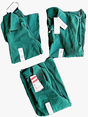 Forest Green Uniforms 3 Shirts Sz L(12/14) Collared Short Sleeve NEW W/Tags -A6 - Picture 3 of 8
