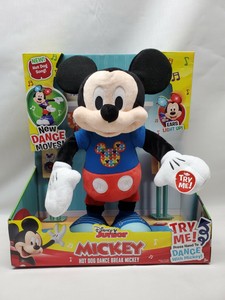 Mickey Mouse Hot Dog Dance Break Mickey Plush Dancing Disney Junior NEW 886144300615 | eBay
