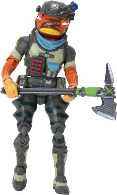 Fortnite FNT0804 ~ Solo Mode ~ TRIGGERFISH ~ 4.25'' Tall ~ Highly Detailed Figure