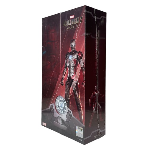 ZD Iron Man Ironman MK1-Mk7 MK42 MK45 MK85 War Machine Figur Sammlung Neu Box - Bild 38 von 98