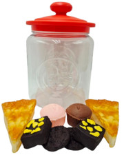 Play Food Dessert Jar Pies, Cupcakes, Brownies, Chocolate Chip Cookies