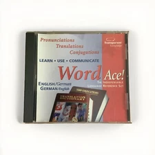 WordAce:GEX CDRom Translation Dictionary,Verb Conjugations:English-German PC MAC
