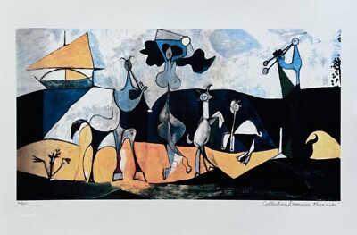 Pablo Picasso THE JOY OF LIVING Estate Signed Limited Edition